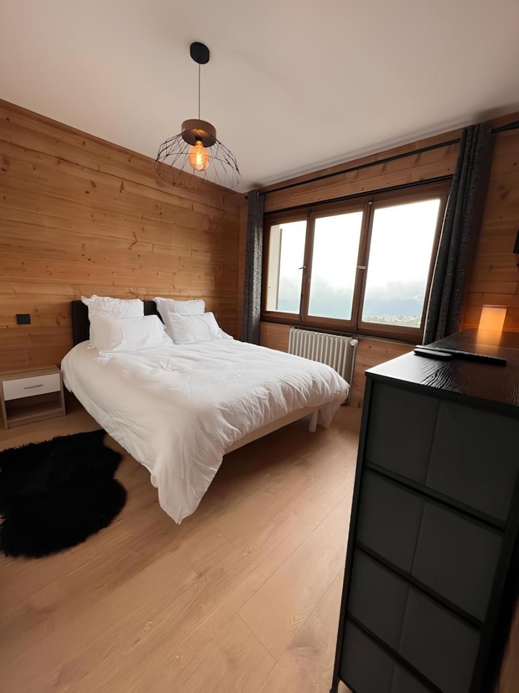 Vue Mont Blanc, Ski Et Village Combloux Ngoại thất bức ảnh